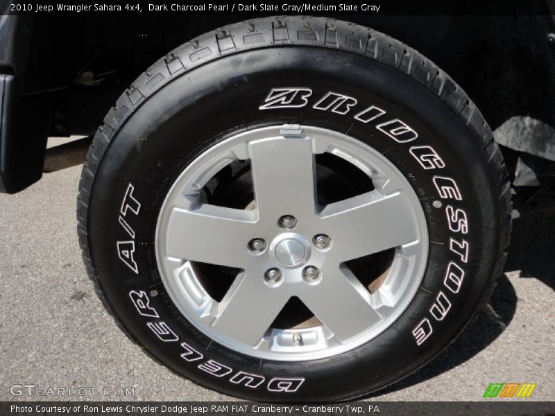 Dark Charcoal Pearl / Dark Slate Gray/Medium Slate Gray 2010 Jeep Wrangler Sahara 4x4