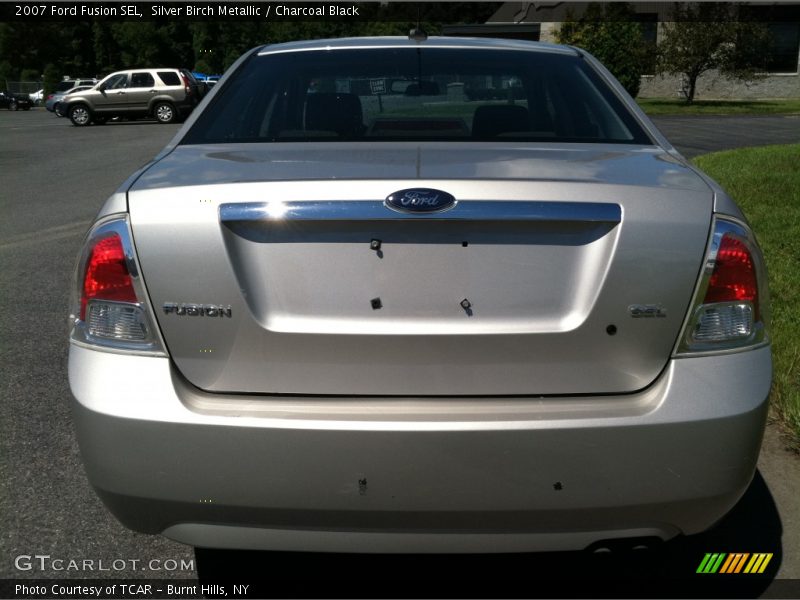 Silver Birch Metallic / Charcoal Black 2007 Ford Fusion SEL