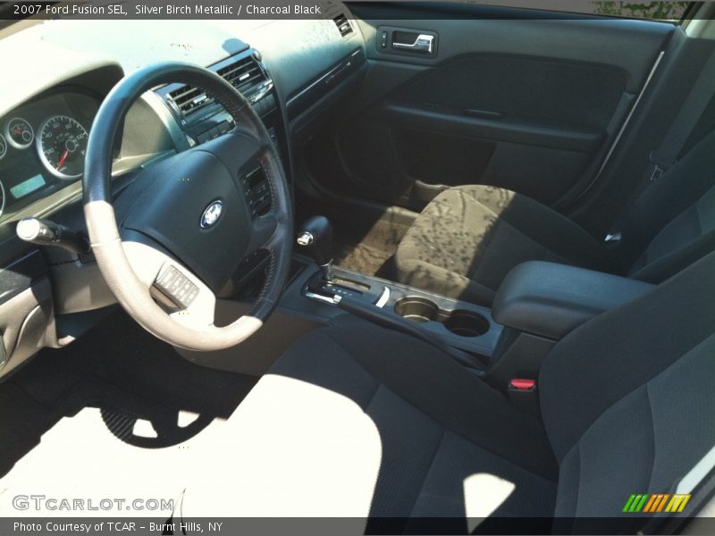 Silver Birch Metallic / Charcoal Black 2007 Ford Fusion SEL