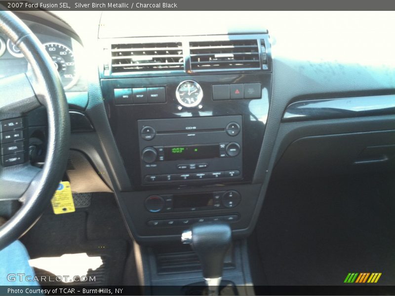 Silver Birch Metallic / Charcoal Black 2007 Ford Fusion SEL