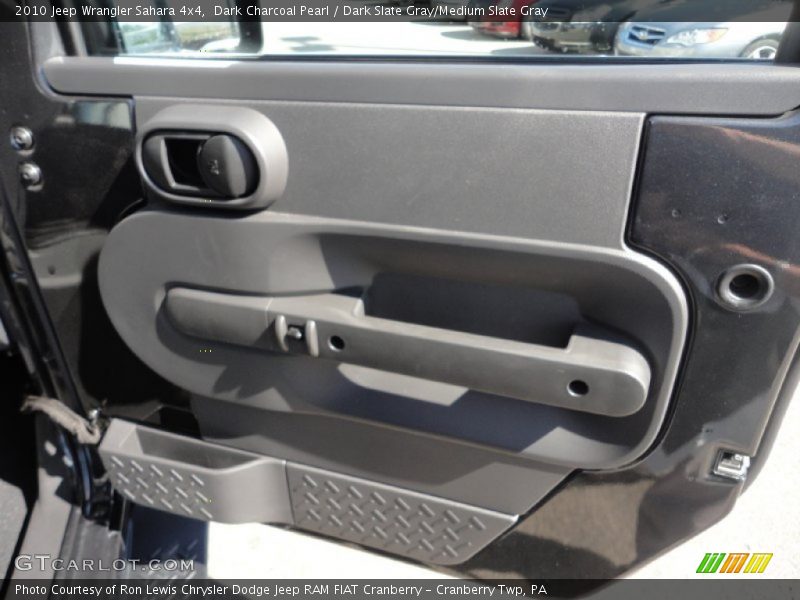 Dark Charcoal Pearl / Dark Slate Gray/Medium Slate Gray 2010 Jeep Wrangler Sahara 4x4