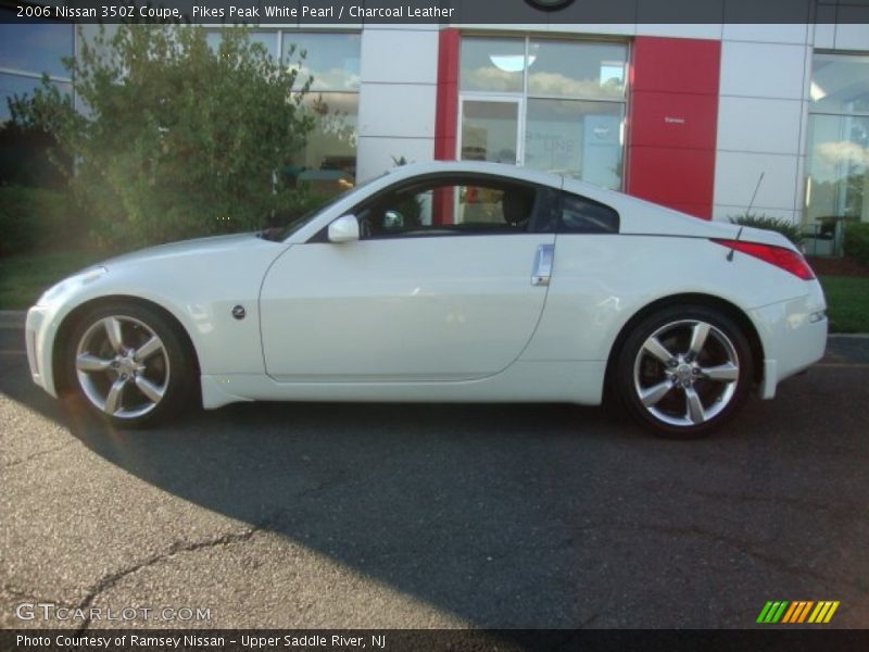 Pikes Peak White Pearl / Charcoal Leather 2006 Nissan 350Z Coupe