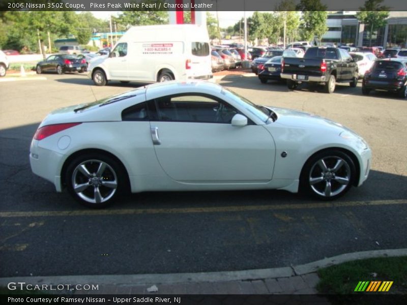 Pikes Peak White Pearl / Charcoal Leather 2006 Nissan 350Z Coupe