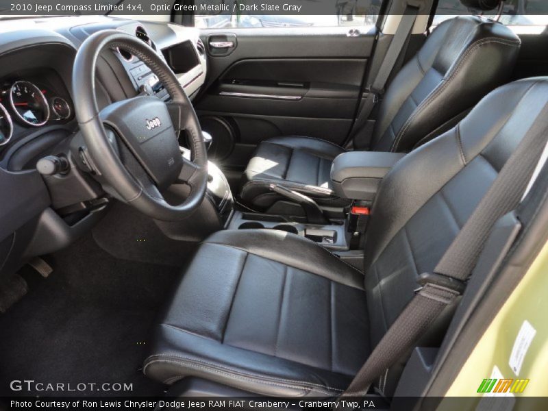 2010 Compass Limited 4x4 Dark Slate Gray Interior