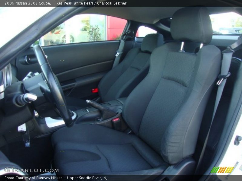 Pikes Peak White Pearl / Charcoal Leather 2006 Nissan 350Z Coupe