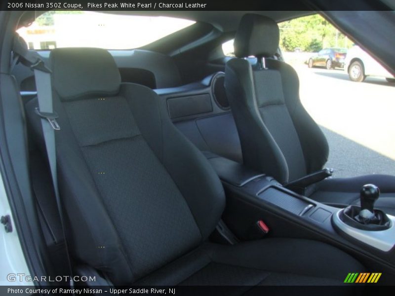 Pikes Peak White Pearl / Charcoal Leather 2006 Nissan 350Z Coupe
