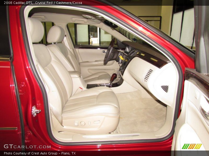 Crystal Red / Cashmere/Cocoa 2008 Cadillac DTS