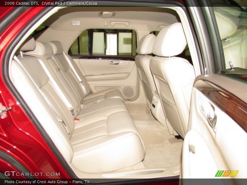 Crystal Red / Cashmere/Cocoa 2008 Cadillac DTS