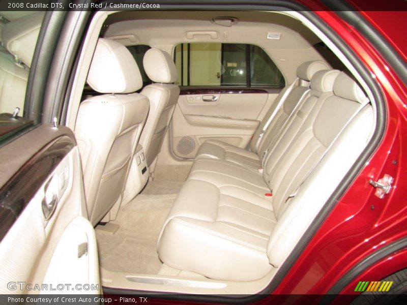 Crystal Red / Cashmere/Cocoa 2008 Cadillac DTS