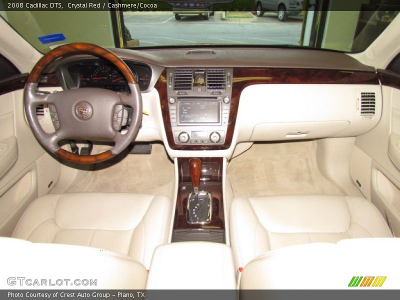 Crystal Red / Cashmere/Cocoa 2008 Cadillac DTS