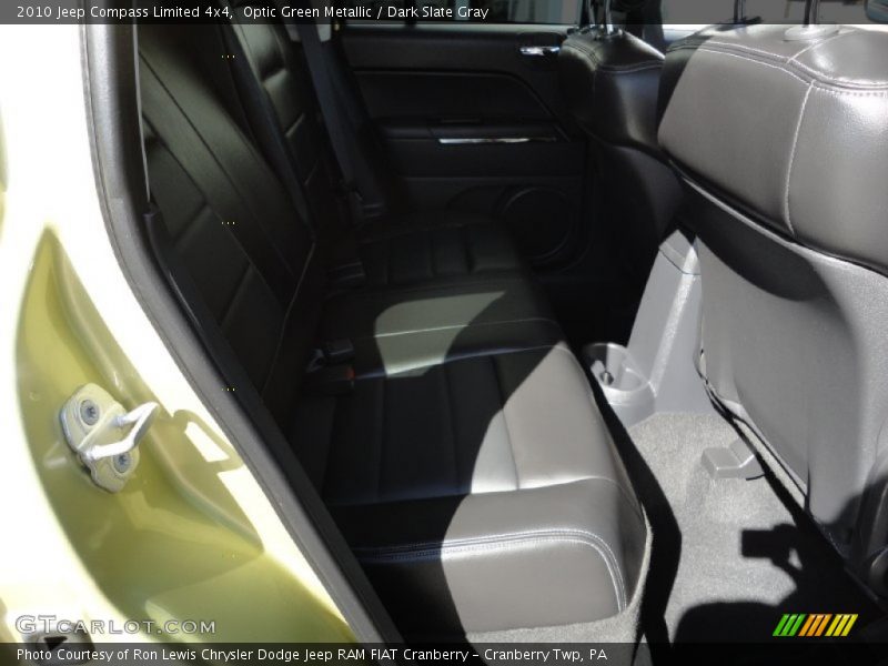 Optic Green Metallic / Dark Slate Gray 2010 Jeep Compass Limited 4x4