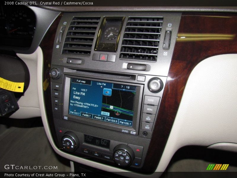 Crystal Red / Cashmere/Cocoa 2008 Cadillac DTS