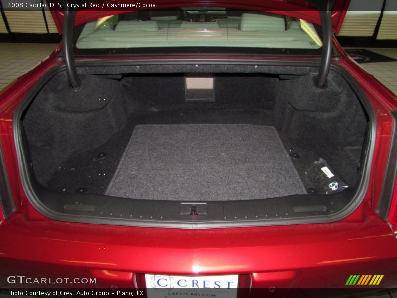 Crystal Red / Cashmere/Cocoa 2008 Cadillac DTS