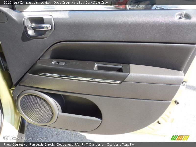 Optic Green Metallic / Dark Slate Gray 2010 Jeep Compass Limited 4x4