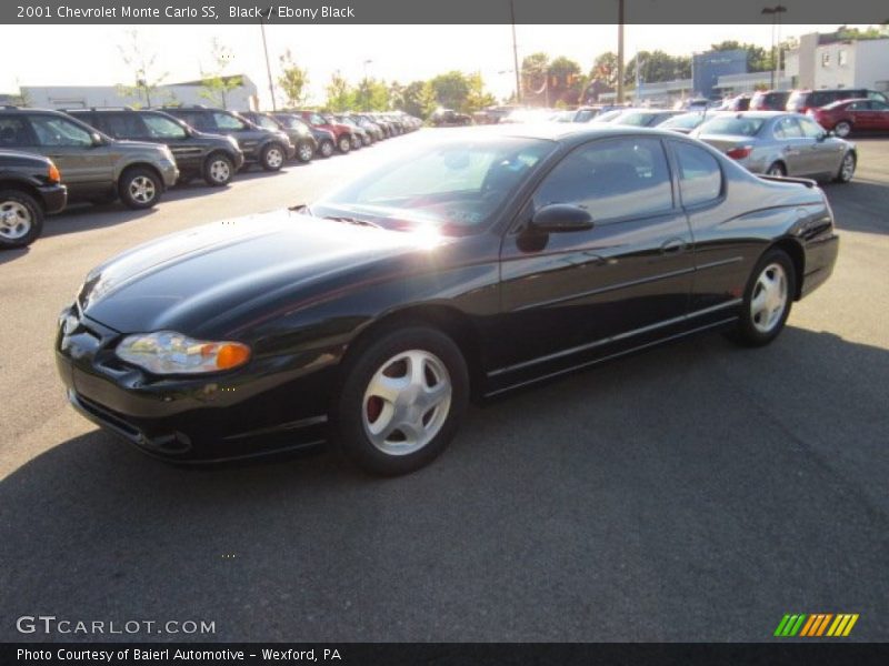 Black / Ebony Black 2001 Chevrolet Monte Carlo SS