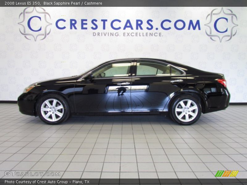 Black Sapphire Pearl / Cashmere 2008 Lexus ES 350