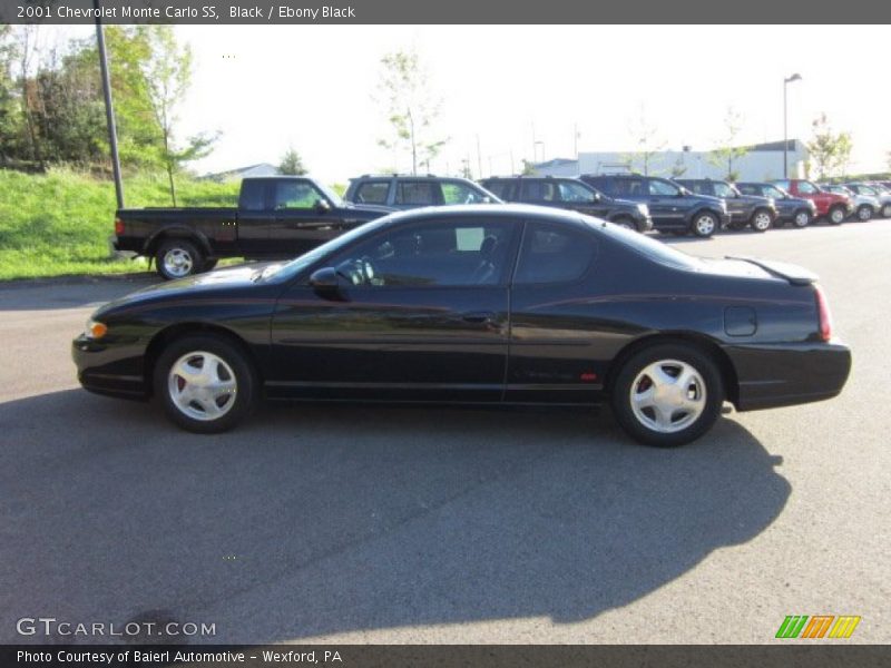 Black / Ebony Black 2001 Chevrolet Monte Carlo SS