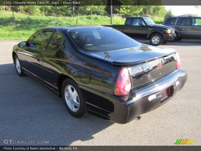 Black / Ebony Black 2001 Chevrolet Monte Carlo SS