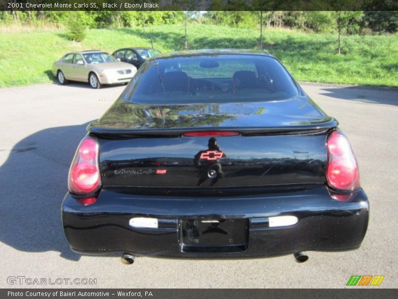 Black / Ebony Black 2001 Chevrolet Monte Carlo SS