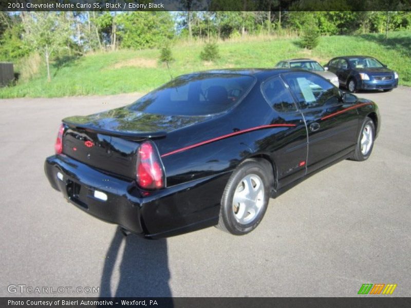 Black / Ebony Black 2001 Chevrolet Monte Carlo SS