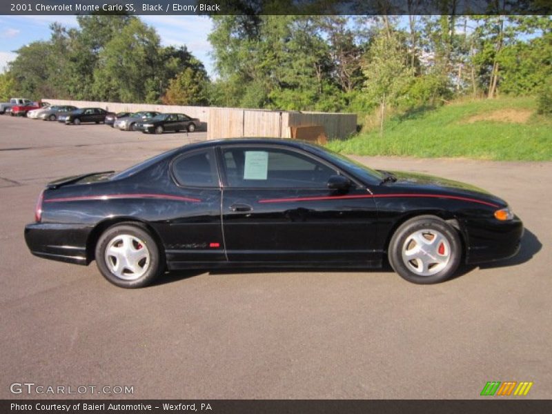 Black / Ebony Black 2001 Chevrolet Monte Carlo SS