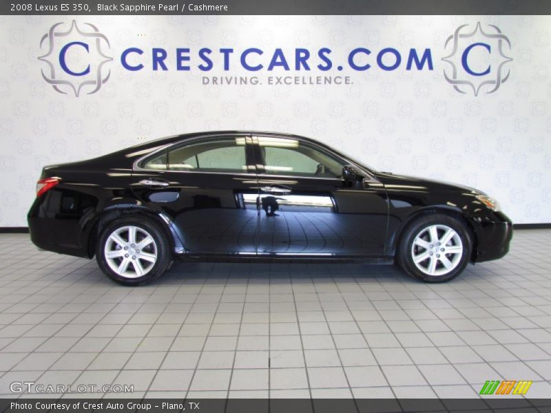 Black Sapphire Pearl / Cashmere 2008 Lexus ES 350
