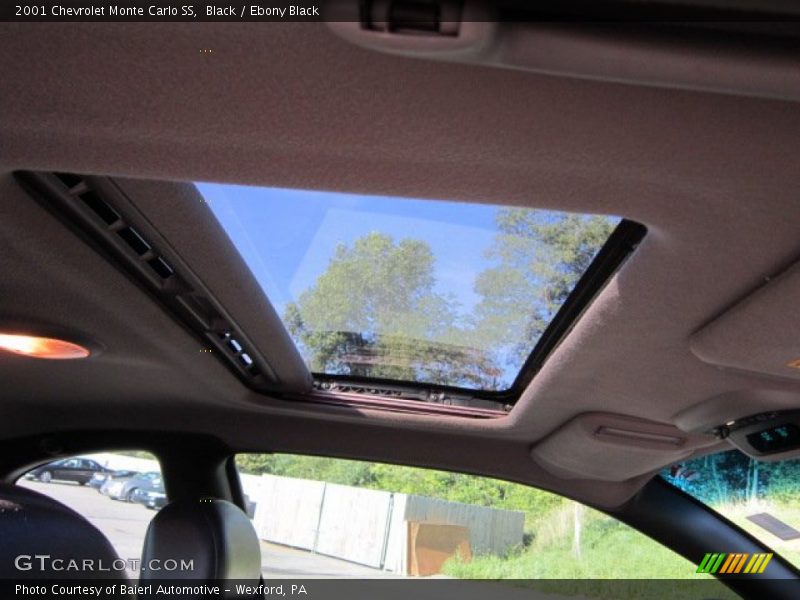 Black / Ebony Black 2001 Chevrolet Monte Carlo SS