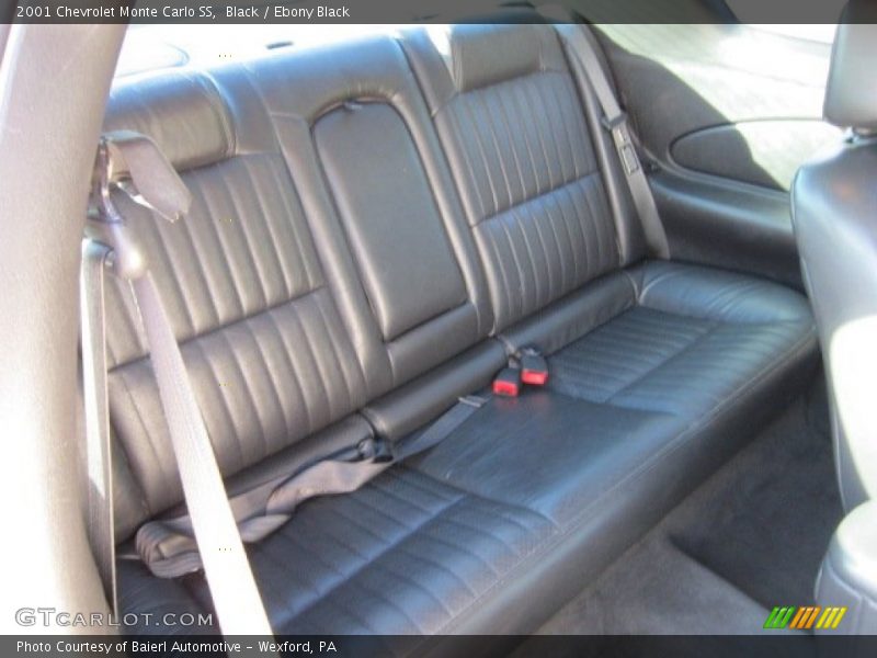 Black / Ebony Black 2001 Chevrolet Monte Carlo SS