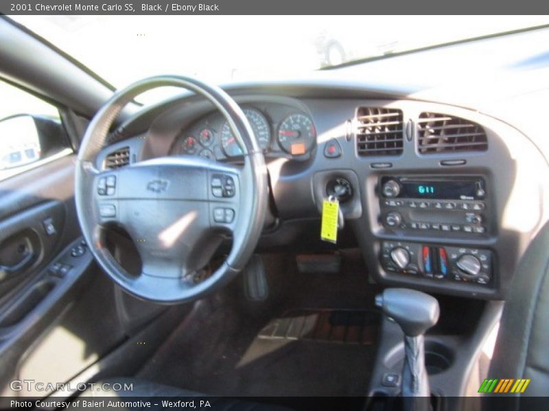 Black / Ebony Black 2001 Chevrolet Monte Carlo SS