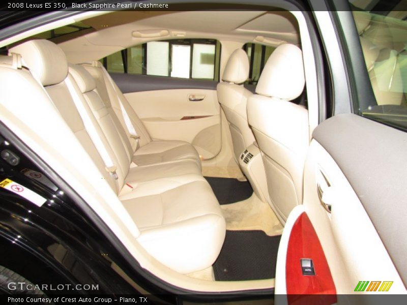 Black Sapphire Pearl / Cashmere 2008 Lexus ES 350