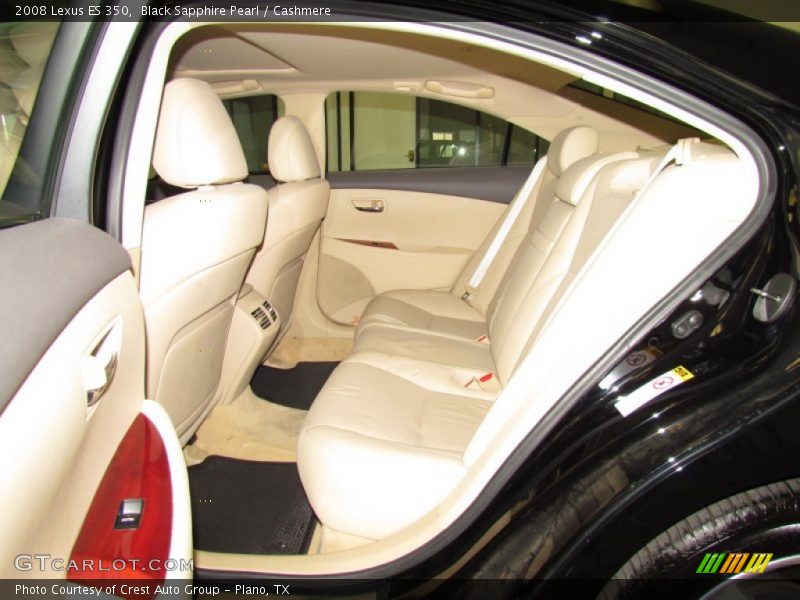 Black Sapphire Pearl / Cashmere 2008 Lexus ES 350