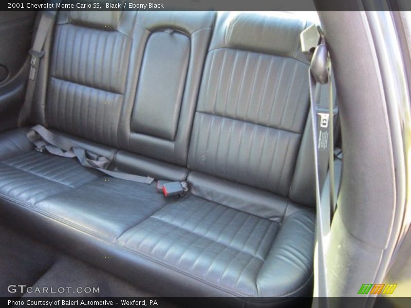Black / Ebony Black 2001 Chevrolet Monte Carlo SS