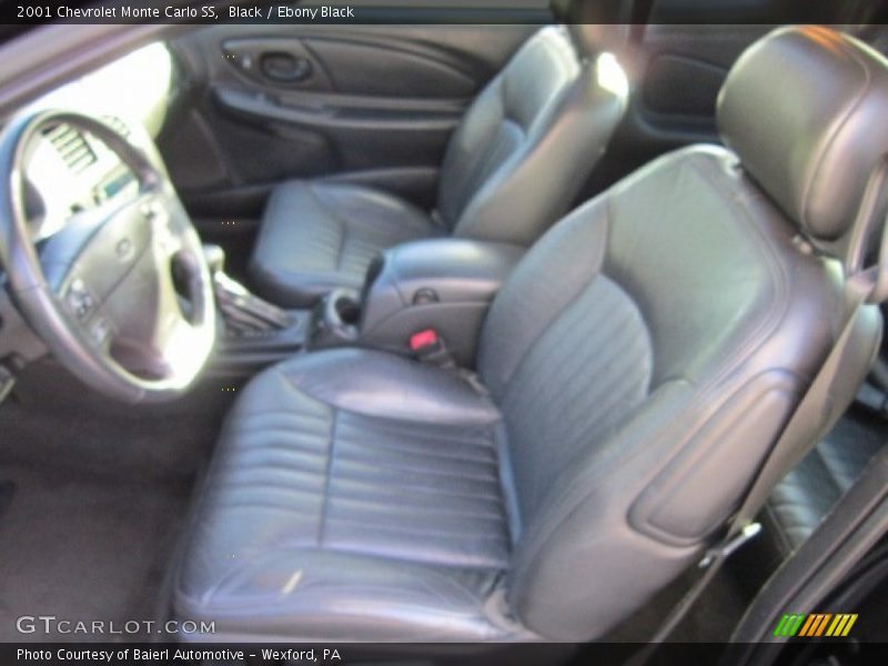 Black / Ebony Black 2001 Chevrolet Monte Carlo SS