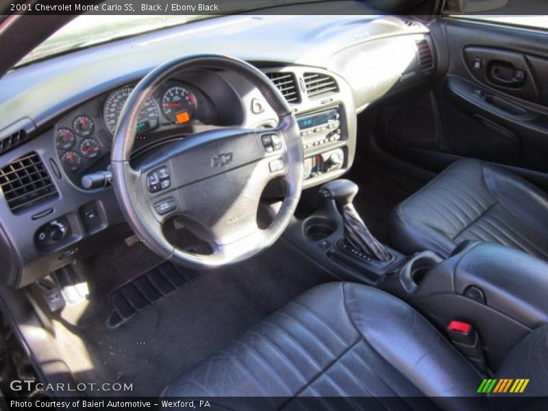 Black / Ebony Black 2001 Chevrolet Monte Carlo SS