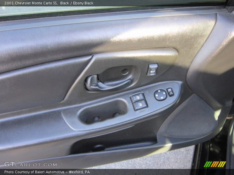 Black / Ebony Black 2001 Chevrolet Monte Carlo SS