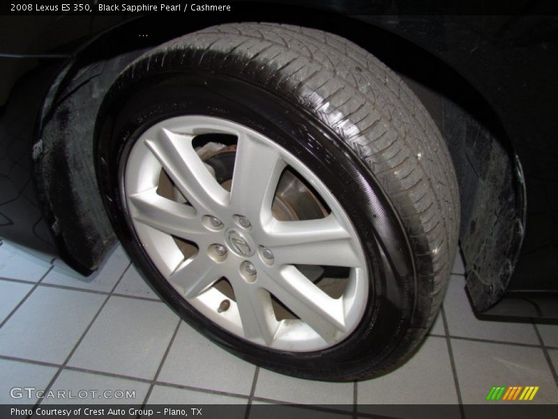 Black Sapphire Pearl / Cashmere 2008 Lexus ES 350