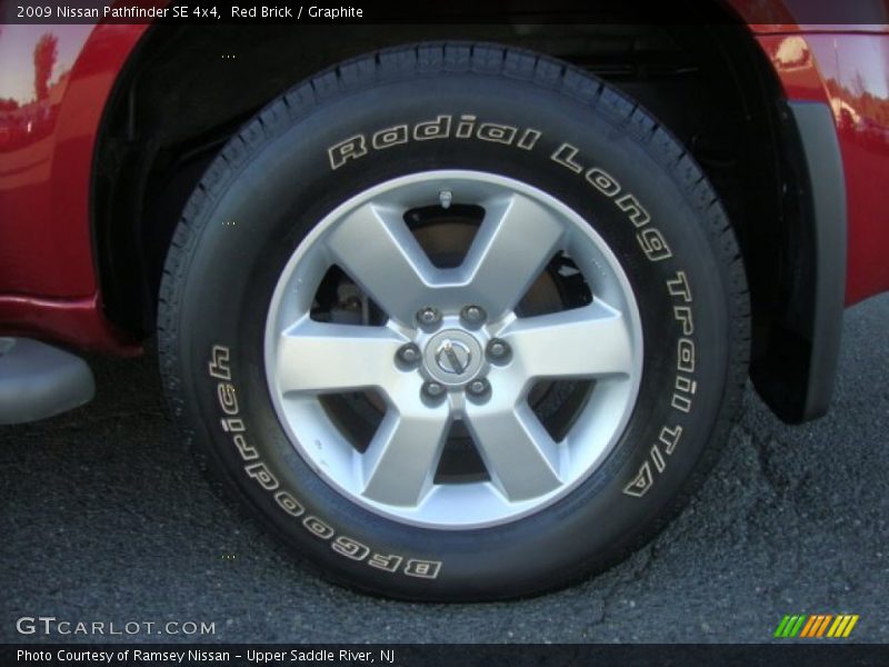 Red Brick / Graphite 2009 Nissan Pathfinder SE 4x4