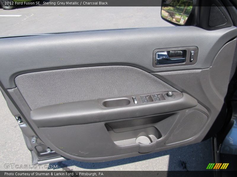 Sterling Grey Metallic / Charcoal Black 2012 Ford Fusion SE