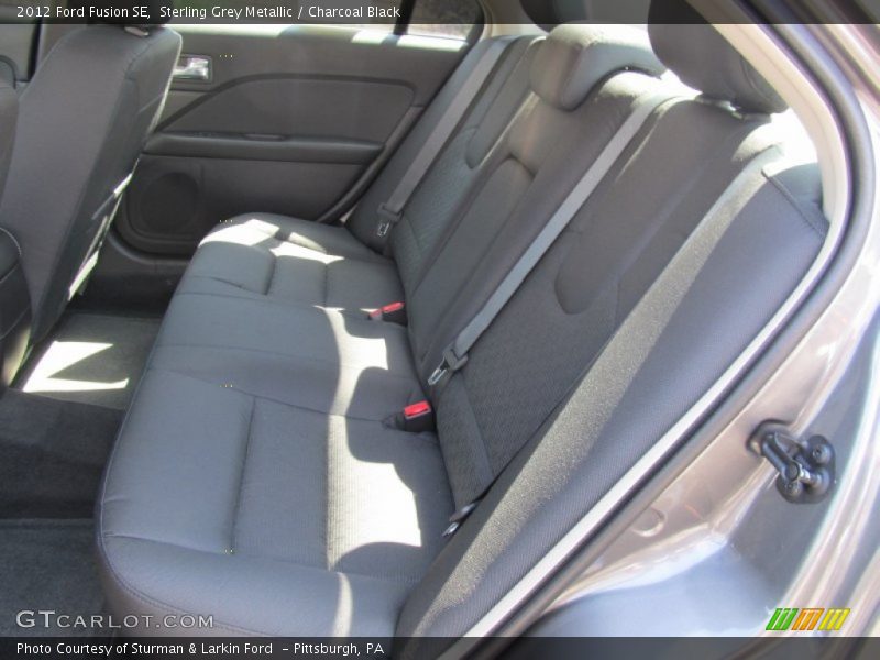 Sterling Grey Metallic / Charcoal Black 2012 Ford Fusion SE