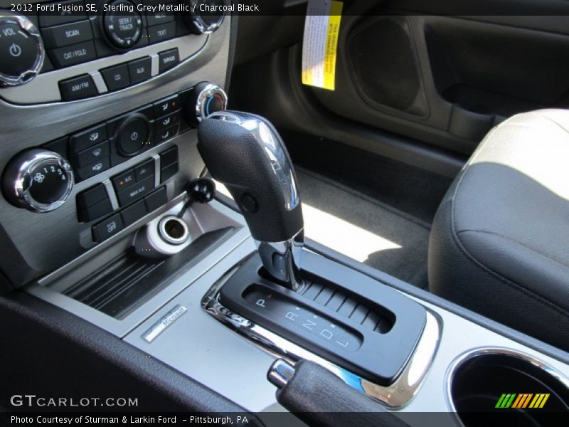 Sterling Grey Metallic / Charcoal Black 2012 Ford Fusion SE