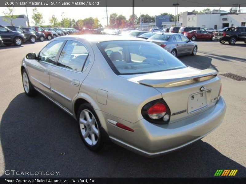 Sunlit Sand Metallic / Blond 2000 Nissan Maxima SE