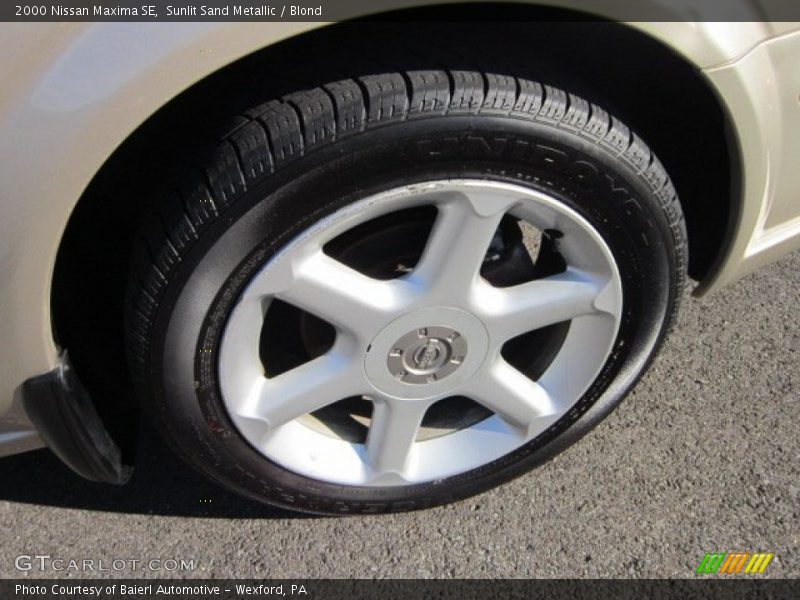 Sunlit Sand Metallic / Blond 2000 Nissan Maxima SE