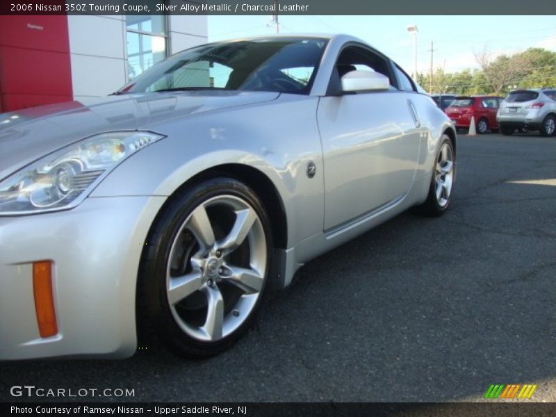 Silver Alloy Metallic / Charcoal Leather 2006 Nissan 350Z Touring Coupe