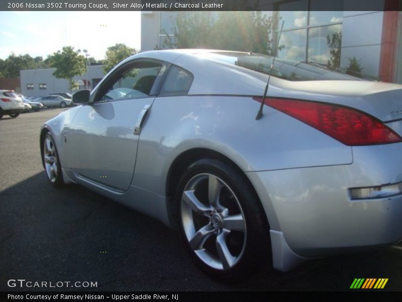 Silver Alloy Metallic / Charcoal Leather 2006 Nissan 350Z Touring Coupe
