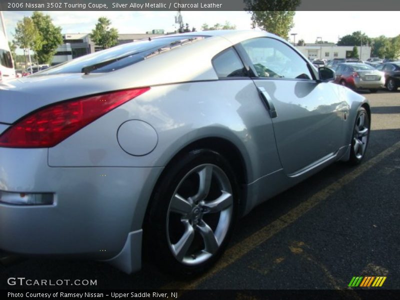 Silver Alloy Metallic / Charcoal Leather 2006 Nissan 350Z Touring Coupe