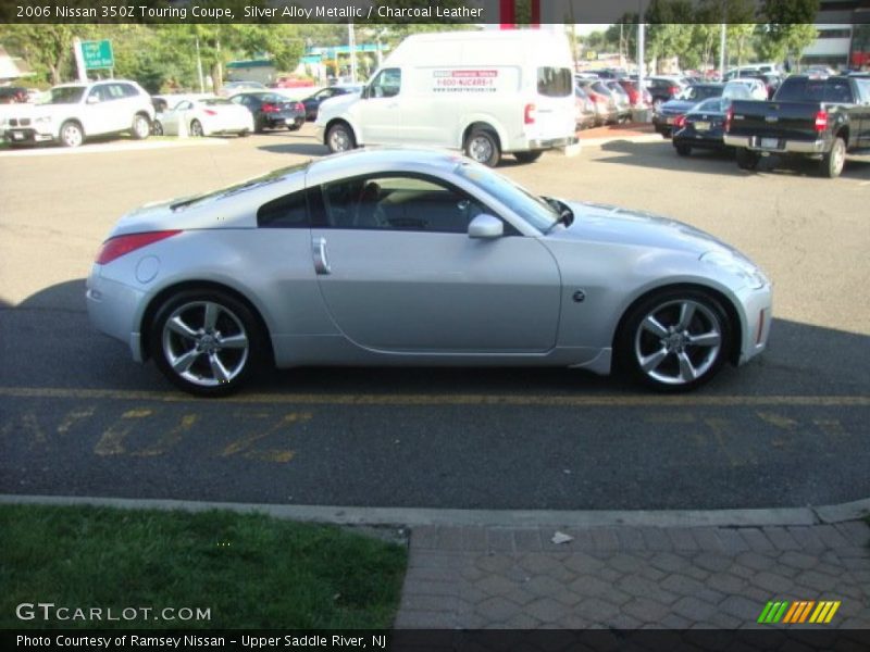 Silver Alloy Metallic / Charcoal Leather 2006 Nissan 350Z Touring Coupe