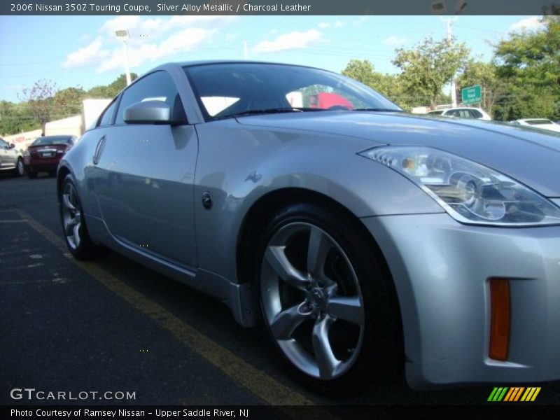 Silver Alloy Metallic / Charcoal Leather 2006 Nissan 350Z Touring Coupe