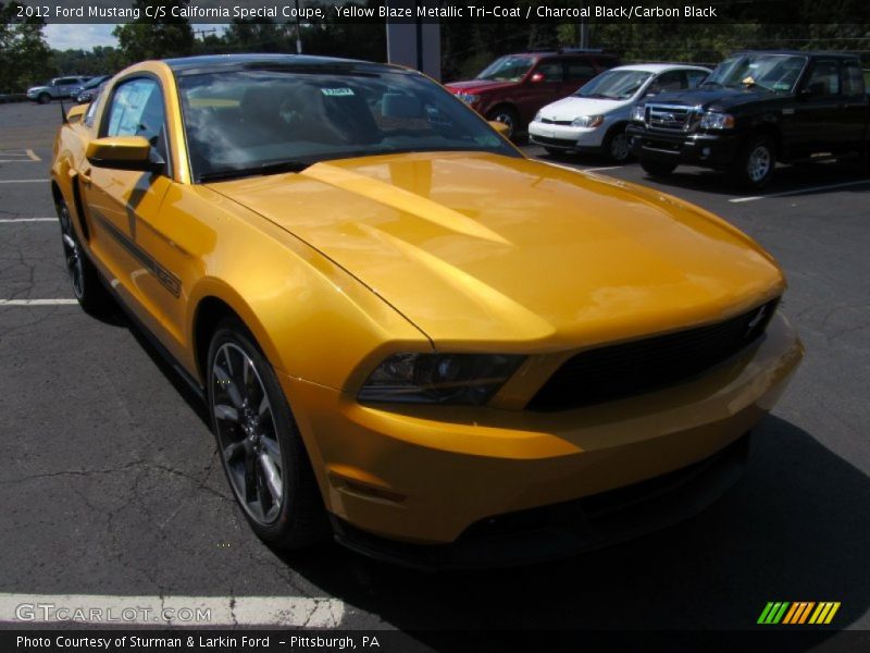 Front 3/4 View of 2012 Mustang C/S California Special Coupe