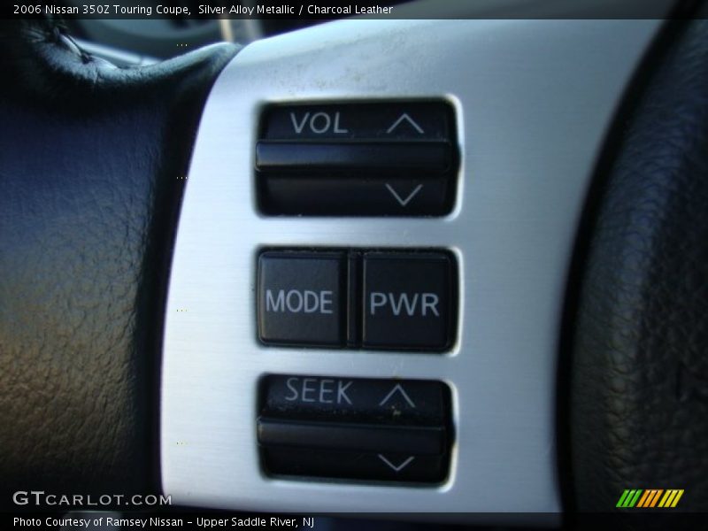 Silver Alloy Metallic / Charcoal Leather 2006 Nissan 350Z Touring Coupe