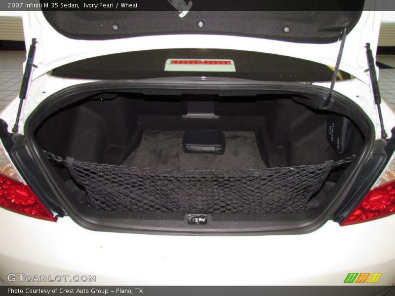 Ivory Pearl / Wheat 2007 Infiniti M 35 Sedan